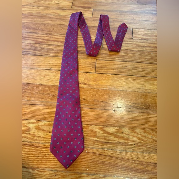 Saddle Club Other - Saddle Club 100% Silk Burgundy Tie